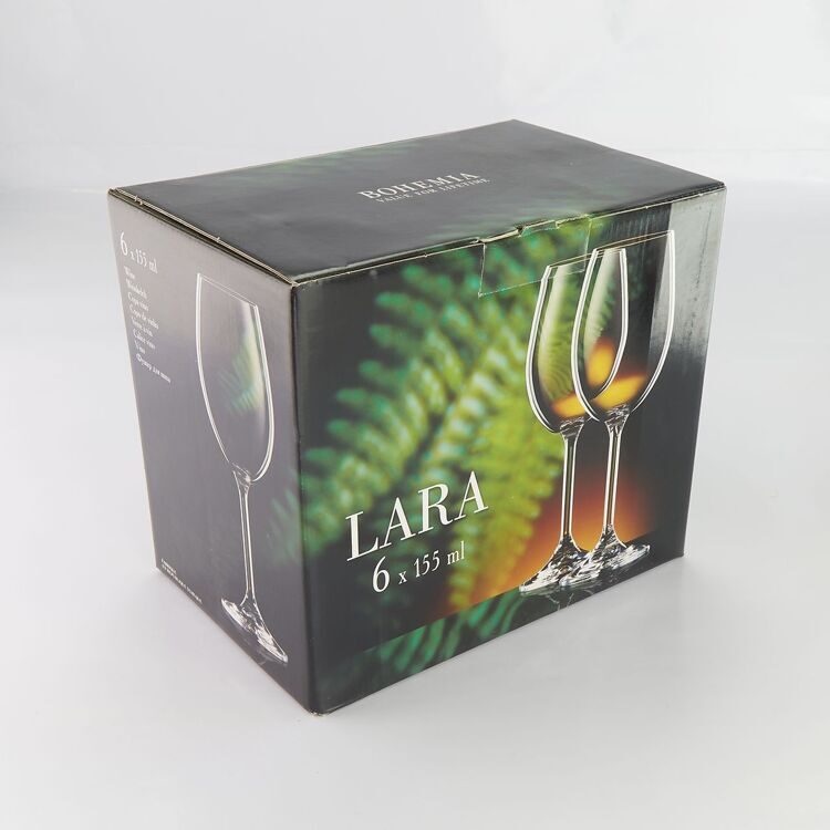 Набор хрустальных бокалов  "Lara" 155 мл - 6 штук.