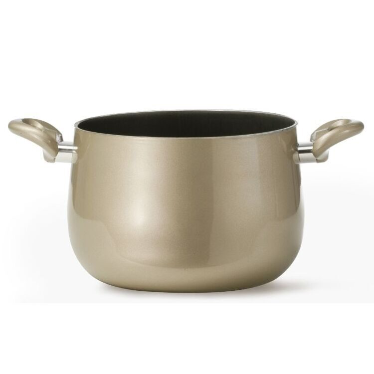 Кастрюля "Primolla Pot". Алюминий. Диаметр - 22 см, высота - 13,8 см, объём 4,6 литра. Италия.